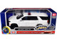 2025 Chevrolet Tahoe PPV White Builder s Kit with Flashing Light Bar and Front and Rear Lights and Sounds 1/24 Diecast Model Car Motormax 79623W 2025 Chevrolet Tahoe PPV White Builder s Kit with Flashing Light Bar and Front and Rear Lights and Sounds 1/24 Diecast Model Car Motormax 79623W