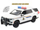 2025 Chevrolet Tahoe PPV RCMP Royal Canadian Mounted Police White with Stripes with Flashing Light Bar and Front and Rear Lights and Sounds 1/24 Diecast Model Car Motormax 79628 2025 Chevrolet Tahoe PPV RCMP Royal Canadian Mounted Police White with Stripes with Flashing Light Bar and Front and Rear Lights and Sounds 1/24 Diecast Model Car Motormax 79628