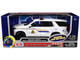 2025 Chevrolet Tahoe PPV RCMP Royal Canadian Mounted Police White with Stripes with Flashing Light Bar and Front and Rear Lights and Sounds 1/24 Diecast Model Car Motormax 79628 2025 Chevrolet Tahoe PPV RCMP Royal Canadian Mounted Police White with Stripes with Flashing Light Bar and Front and Rear Lights and Sounds 1/24 Diecast Model Car Motormax 79628