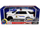 2025 Chevrolet Tahoe PPV RCMP Royal Canadian Mounted Police White with Stripes with Flashing Light Bar and Front and Rear Lights and Sounds 1/24 Diecast Model Car Motormax 79628 2025 Chevrolet Tahoe PPV RCMP Royal Canadian Mounted Police White with Stripes with Flashing Light Bar and Front and Rear Lights and Sounds 1/24 Diecast Model Car Motormax 79628