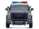 2025 Chevrolet Tahoe PPV CHP California Highway Patrol Black and White with Flashing Light Bar and Front and Rear Lights and Sounds 1/24 Diecast Model Car Motormax 79629