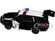 2025 Chevrolet Tahoe PPV CHP California Highway Patrol Black and White with Flashing Light Bar and Front and Rear Lights and Sounds 1/24 Diecast Model Car Motormax 79629 2025 Chevrolet Tahoe PPV CHP California Highway Patrol Black and White with Flashing Light Bar and Front and Rear Lights and Sounds 1/24 Diecast Model Car Motormax 79629