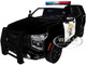 2025 Chevrolet Tahoe PPV CHP California Highway Patrol Black and White with Flashing Light Bar and Front and Rear Lights and Sounds 1/24 Diecast Model Car Motormax 79629 2025 Chevrolet Tahoe PPV CHP California Highway Patrol Black and White with Flashing Light Bar and Front and Rear Lights and Sounds 1/24 Diecast Model Car Motormax 79629