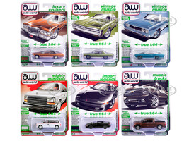 Auto World Premium 2026 Release 1 Set A of 6 pieces 1/64 Diecast Model Cars Auto World 64532A