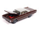 1971 Plymouth Sport Fury GT Autumn Bronze Metallic with White Graphics and Top Vintage Muscle Series 1/64 Diecast Model Car Auto World 64532-AWSP211B