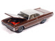 1971 Plymouth Sport Fury GT Autumn Bronze Metallic with White Graphics and Top Vintage Muscle Series 1/64 Diecast Model Car Auto World 64532-AWSP211B