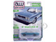 1968 Dodge Coronet 500 Convertible Pale Blue Metallic with White Interior Vintage Muscle Series 1/64 Diecast Model Car Auto World 64532-AWSP212A