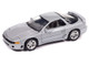 1993 Mitsubishi 3000GT VR 4 Zurich White Silver Metallic Import Legends Series 1/64 Diecast Model Car Auto World 64532-AWSP214B