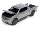 2019 Chevrolet Silverado High Country Pickup Truck Silver Ice Metallic Muscle Trucks Series 1/64 Diecast Model Car Auto World 64532-AWSP215B