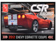 Skill 2 Model Kit 2012 Chevrolet Corvette Coupe CSR Racing 1/25 Scale Model AMT AMT1551M
