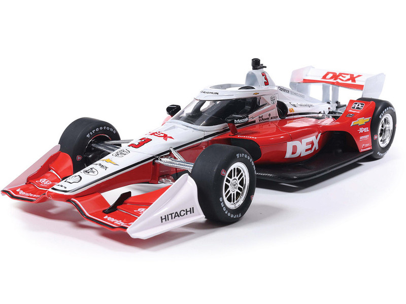 Dallara IndyCar #3 Scott McLaughlin DEX Team Penske Road Course Configuration NTT IndyCar Series 2026 1/18 Diecast Model Car IXO Models IND18038