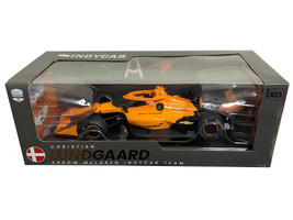 Dallara IndyCar #7 Christian Lundgaard McLaren Arrow McLaren Road Course Configuration NTT IndyCar Series 2026 1/18 Diecast Model Car IXO Models IND18047