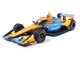 Dallara IndyCar #6 Nolan Siegel NTT Data Arrow McLaren Road Course Configuration NTT IndyCar Series 2026 1/18 Diecast Model Car IXO Models IND18048