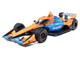 Dallara IndyCar #6 Nolan Siegel NTT Data Arrow McLaren Road Course Configuration NTT IndyCar Series 2026 1/18 Diecast Model Car IXO Models IND18048