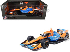 Dallara IndyCar #6 Nolan Siegel NTT Data Arrow McLaren Road Course Configuration NTT IndyCar Series 2026 1/18 Diecast Model Car IXO Models IND18048