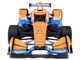 Dallara IndyCar #6 Nolan Siegel NTT Data Arrow McLaren Road Course Configuration NTT IndyCar Series 2026 1/18 Diecast Model Car IXO Models IND18048