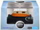 Caravan Trailer Cream and Orange 1/148 (N) Scale Diecast Model Car Oxford Diecast NCV001