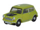 Mini Cooper Lime Green with Matt Black 1/148 (N) Scale Diecast Model Car Oxford Diecast NMN005