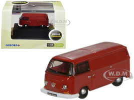 Volkswagen T2 Van Senegal Red 1/148 (N) Scale Diecast Model Car Oxford Diecast NVW005