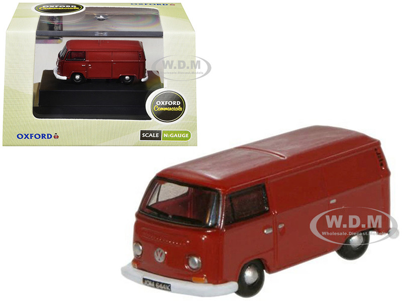 Volkswagen T2 Van Senegal Red 1/148 (N) Scale Diecast Model Car Oxford Diecast NVW005
