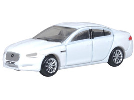 Jaguar XF RHD Right Hand Drive Polaris White 1/148 (N) Scale Diecast Model Car Oxford Diecast NXF005