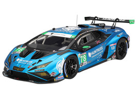 Lamborghini Huracan GT3 EVO2 #78 Mario Farnbacher Misha Goikhberg Parker Kligerman Franck Perera Forte Racing IMSA 24 Hours of Daytona 2025 1/18 Model Car Top Speed TS0685