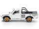 Datsun Pandem 620 Pickup Truck Rocket Bunny Racing White with Graphics 1/64 Diecast Model Car Pop Race PR640350