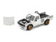 Datsun Pandem 620 Pickup Truck Rocket Bunny Racing White with Graphics 1/64 Diecast Model Car Pop Race PR640350 Datsun Pandem 620 Pickup Truck Rocket Bunny Racing White with Graphics 1/64 Diecast Model Car Pop Race PR640350