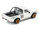Datsun Pandem 620 Pickup Truck Rocket Bunny Racing White with Graphics 1/64 Diecast Model Car Pop Race PR640350 Datsun Pandem 620 Pickup Truck Rocket Bunny Racing White with Graphics 1/64 Diecast Model Car Pop Race PR640350