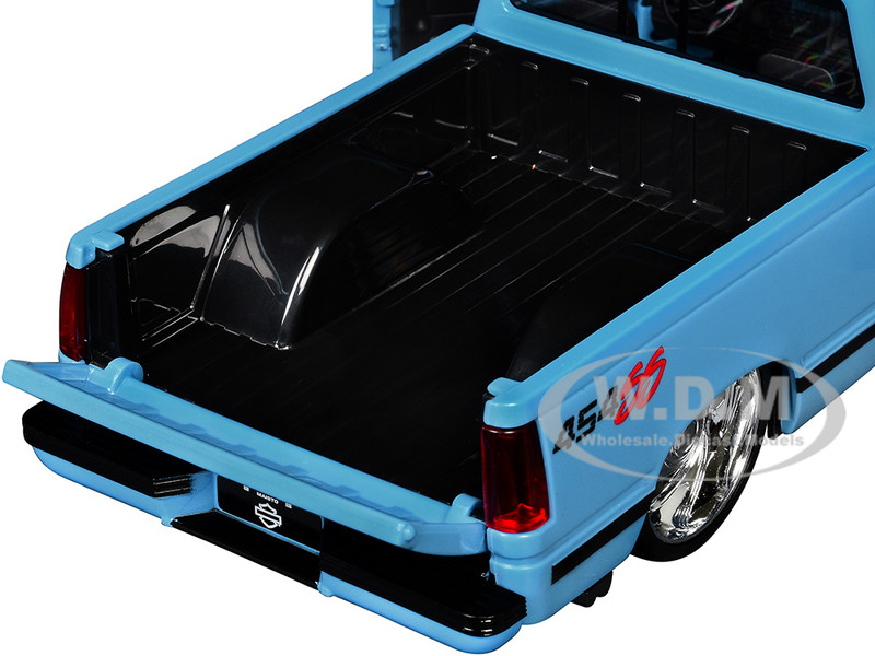 1993 CHEVROLET 454 SS & MOTORCYCLE BLUE 
