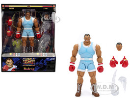 Balrog 6 5 Moveable Figure with Accessories and Alternate Head and Hands Ultra Street Fighter II The Final Challengers 2017 Video Game Model Jada 35741