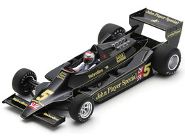 Lotus 79 #5 Mario Andretti John Player Team Lotus Winner Formula One F1 Belgian GP 1978 with Acrylic Display Case 1/18 Model Car Spark 18S366