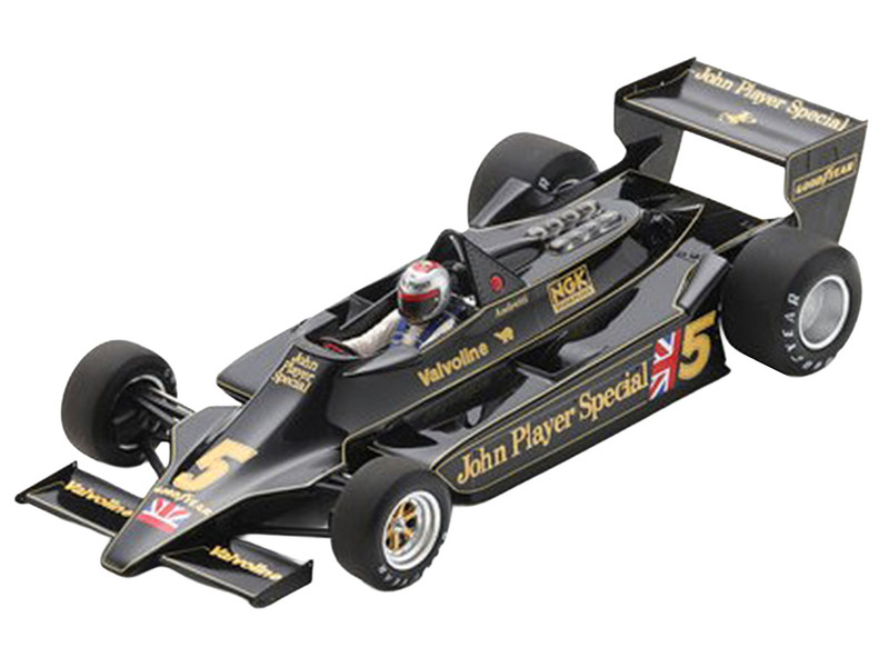 Lotus 79 #5 Mario Andretti John Player Team Lotus Winner Formula One F1 Belgian GP 1978 with Acrylic Display Case 1/18 Model Car Spark 18S366