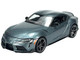 Toyota GR Supra Gray Metallic Special Edition Series 1/24 Diecast Model Car Maisto 32917GRY
