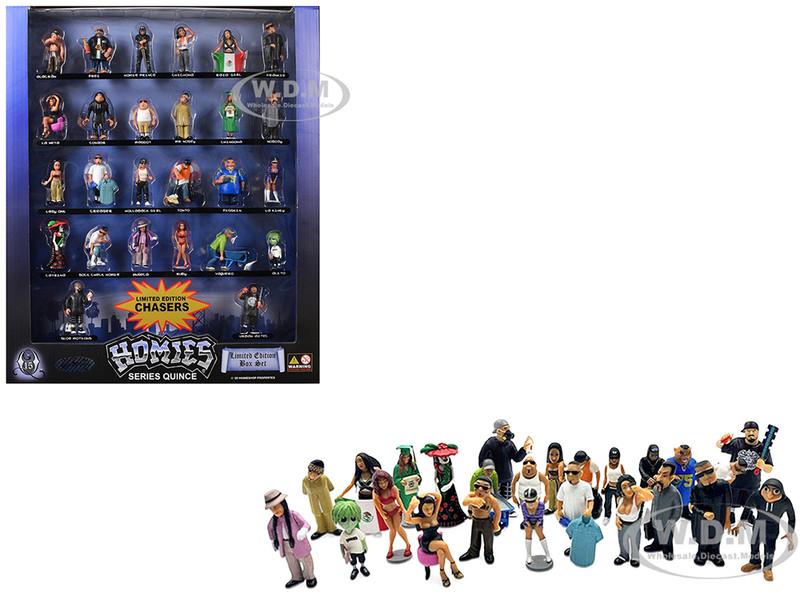 Homies Set of 26 Figures Series 15 Limited Edition to 2500 pieces Worldwide Homies 20529