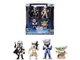 Set of 4 Diecast Figures Star Wars The Mandalorian & Grogu 2026 Movie Metalfigs Series Diecast Models Jada 37317