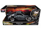D K s Nissan 350Z Gray and Black with Graphics Fast & Furious 25th Anniversary Series 1/24 Diecast Model Car Jada 97172-25TH