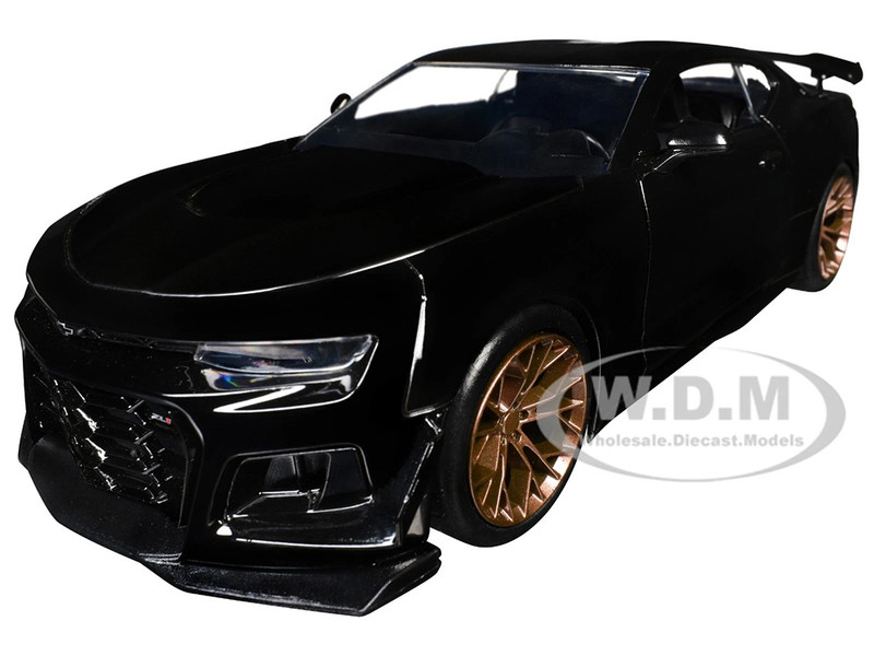 2024 Chevrolet Camaro ZL1 1LE Black Fast X 2023 Movie Fast & Furious 25th Anniversary Series 1/24 Diecast Model Car Jada 36475-25TH