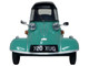 Messerschmitt KR200 Bubble Car Turkish Green with Black Top 1/18 Scale Diecast Model Car Oxford Diecast 18MBC008