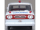 1962 Chevrolet Corvair Greenbrier AmbleWagon Ambulance White with Red Stripes 1/87 (HO) Scale Diecast Model Car Oxford Diecast 87CG61002