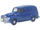 1950 Chevrolet Panel Van Mariner Blue 1/87 (HO) Scale Diecast Model Car Oxford Diecast 87CV50006