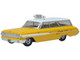 1964 Ford Country Station Wagon Central School Bus Yellow with White Top 1/87 (HO) Scale Diecast Model Car Oxford Diecast 87FC64002 1964 Ford Country Station Wagon Central School Bus Yellow with White Top 1/87 (HO) Scale Diecast Model Car Oxford Diecast 87FC64002