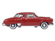 1950 Studebaker Champion Starlight Coupe Commanche Red 1/87 (HO) Scale Diecast Model Car Oxford Diecast 87SC50003