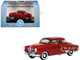 1950 Studebaker Champion Starlight Coupe Commanche Red 1/87 (HO) Scale Diecast Model Car Oxford Diecast 87SC50003