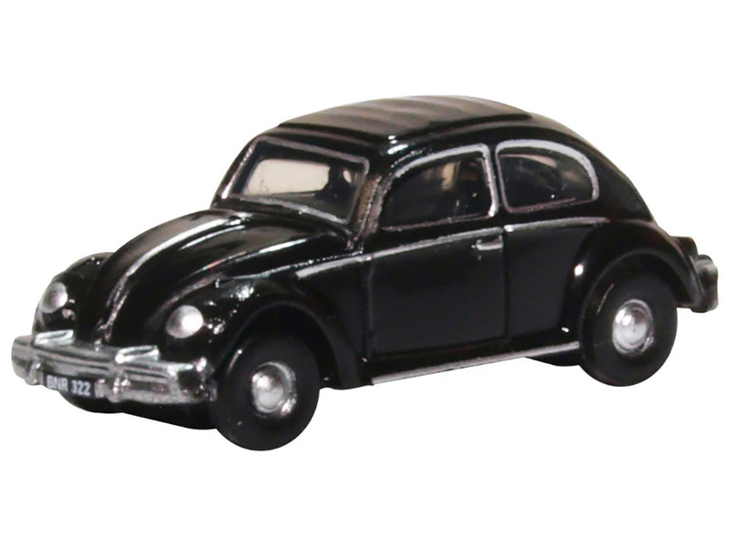 Volkswagen Beetle Black 1/148 (N) Scale Diecast Model Car Oxford Diecast NVWB005