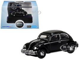 Volkswagen Beetle Black 1/148 (N) Scale Diecast Model Car Oxford Diecast NVWB005