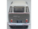 Volkswagen T1 Samba Bus Mouse Grey and Pearl White with Red Stripes 1/148 (N) Scale Diecast Model Car Oxford Diecast NVWS009