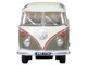 Volkswagen T1 Samba Bus Mouse Grey and Pearl White with Red Stripes 1/148 (N) Scale Diecast Model Car Oxford Diecast NVWS009 Volkswagen T1 Samba Bus Mouse Grey and Pearl White with Red Stripes 1/148 (N) Scale Diecast Model Car Oxford Diecast NVWS009