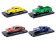 Auto Drivers Set of 4 pieces in Blister Packs Release 132 Limited Edition to 8000 pieces Worldwide 1/64 Diecast Model Cars M2 Machines 11228-132