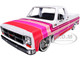 1976 GMC Sierra Grande 15 Pickup Truck White with Stripes Limited Edition to 9250 pieces Worldwide 1/24 Diecast Model Car M2 Machines 40300-140A